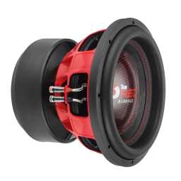 Team RED12/1 12" 30cm 2x1Ohm DVC Wide Excursion Competition Subwoofer 3500W RMS (Ported Enclosures)